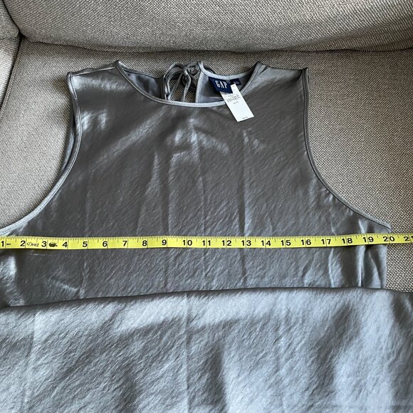 Gap Silver Maxi Dress - Picture 7 of 10